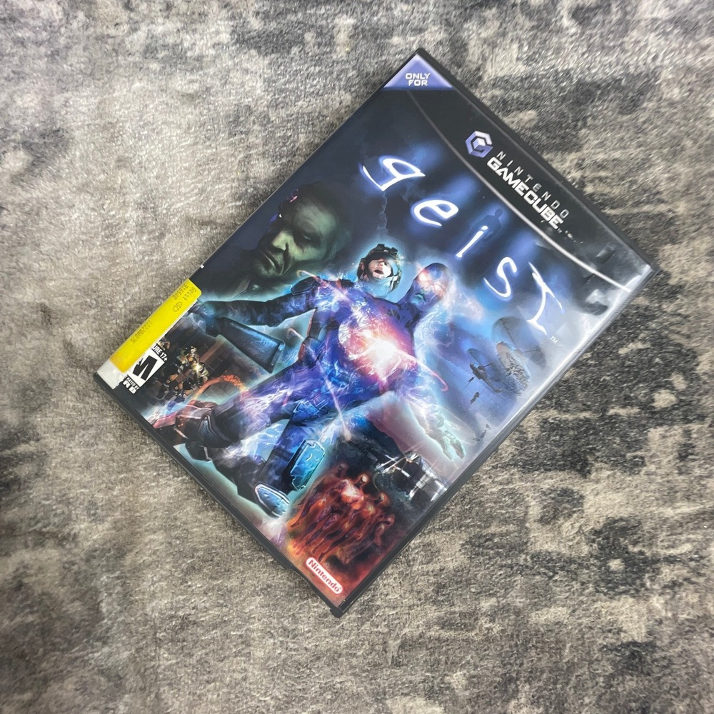 Geist Nintendo GameCube Video Game Action Adventure Shooter Nintendo Black Label